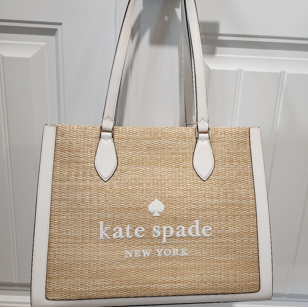 Kate Spade New YorkEllie Straw Large Tote